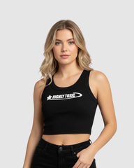 HiGHLY TOXIC CROP TOP BLACK
