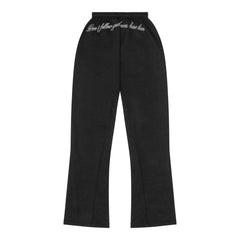 ANGEL FLARE PANTS BLACK